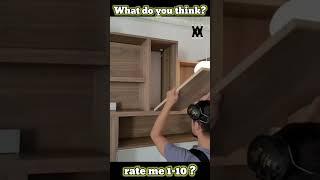 bookshelf installation #diycarft #woodworking #handwork #foryou #viral