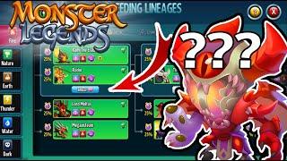 Monster Legends Breeding Lineages +Up Ancestral (Best) - Joanter Benhunter season bounty hunt