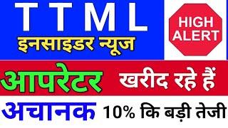 TTML आपरेटर ने खरीदा ◾ ttml share latest news ◾ ttml share latest news today . ttml result today