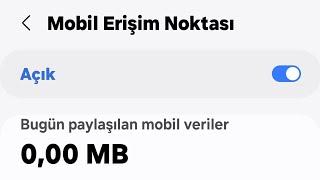 samsung internet paylaşımı isim ve şifre ayarları mobil erişim noktası wifi paylaşımı bağlı cihazlar