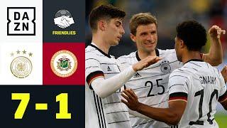 Müller, Gnabry & Co in Torlaune bei EM-Generalprobe: Deutschland - Lettland 7:1 | Friendlies | DAZN