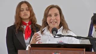 Presidenta Dina Boluarte inaugura la Escuela Bicentenario IE Javier Heraud