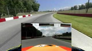 Mid-Ohio Track Comparison - iRacing vs rFactor