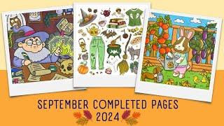 September Completed Pages 2024