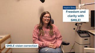 Kayla's SMILE vision correction! *Warning* Contains footage of actual eye surgery | Dr. Ralph Chu