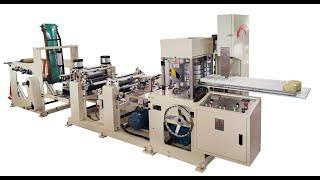 1/8 fold serviette paper converting machine