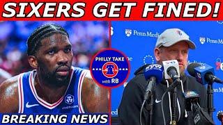 Sixers FINED By NBA For LYING About Joel Embiid's Health!