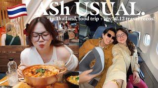 #AShUSUAL: FLYING TO THAILAND, FOOD TRIP + 12.12 TRAVEL RECOS! | ASHLEY SANDRINE