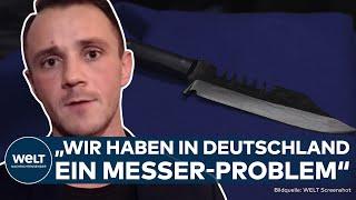 DEUTSCHLAND: Polizeigewerkschaft schlägt Alarm! Anstieg der Messer-Kriminalität! Klare Forderungen