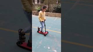 Maahi or Tinku ka scooter  racing challenge 