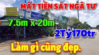  BÁN ĐẤT MT BẾN CÁT NGANG 7.5M VỊ TRÍ RẤT ĐẸP, GẦN KCN, CHỢ, BẾN XE VÀ TRƯỜNG HỌC