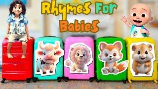 Rhymes For Babies [25 MINS] Animal Colors , Numbers , Kids Songs