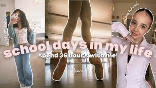 winter school days in my life vlog  | spend 36 hours with me 