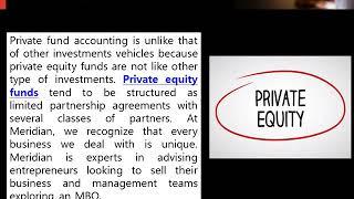 Private Equity Fund Accounting