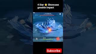 4 Star ⭐ Showcase Genshin impact #ytshorts #gaming #xiangling