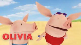 Olivia Goes To The Beach | Olivia The Pig | Full Episode