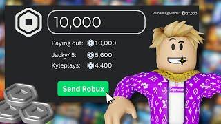 How to Send or Receive Robux on Roblox! (Easiest Way)