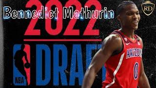 2022 NBA Draft Prospect G Bennedict Mathurin...