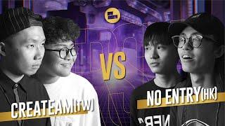 Createam (TW) vs No Entry (HK)｜TAG TEAM Elimination Asia Beatbox Championship 2019