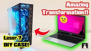 Transform a DAMAGE LAPTOP into a DESKTOP COMPUTER for CHEAP