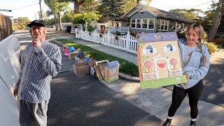 Trash Picking After City Wide Yard Sales!