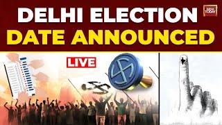 Delhi Election Date: Election Commission PC LIVE | Delhi Election 2025 Live Updates | Delhi Election