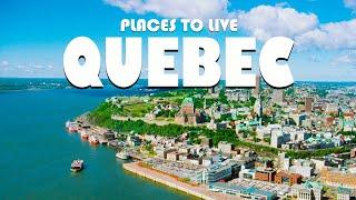 9 Best Places to Live in Quebec (Canada) ᐈ Moving to Quebec | Canada Travel 4K ️