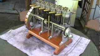 Inline 6 Miniature Engine