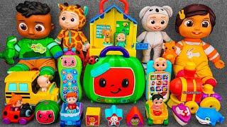 108 Minutes Satisfying Unboxing COCOMELON Toys Collection Playset ASMR  Coco ASMR Tin (NO TALKING)