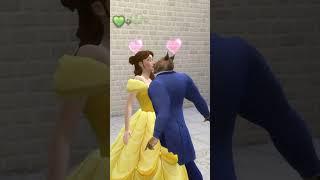 How Belle had a Baby with the Beast #sims4 #thesims4 #disney #beautyandthebeast