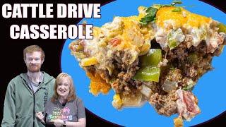 CATTLE DRIVE CASSEROLE A Hearty Ground Beef Meal