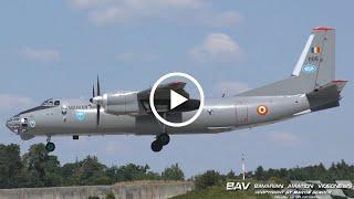 Antonov An-30 - Romanian Air Force "Open Skies" 1105 - landing at Manching Air Base