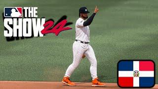 ÚLTIMO PARTIDO DEL DOMINICANO TAVAREZ EN LA-MLB THE SHOW 24 ROAD TO THE SHOW 