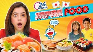 24 Hours Japan Food Challenge ‍ |  Japan Pancake, Ramen, Sushi | Wonder Munna Unplugged