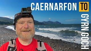 Caernarfon to Gyrn Goch | Running the Wales Coast Path #beautiful #peaceful #countryside #wales