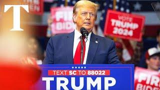 LIVE: Donald Trump speaks at MAGA rally in North Carolina