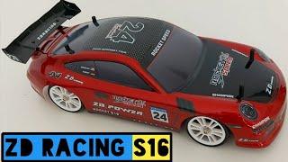 Unboxing quick review ZD racing Porsche 911 S16 Brushless version