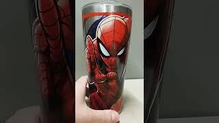 Spider Man Marvel Metal Tervis Tumbler Sweet Art Just Marvelous Amazing John Parker