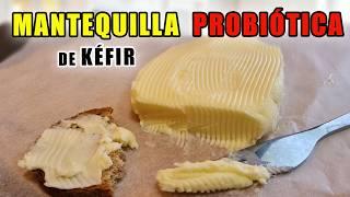 HOMEMADE KEFIR BUTTER How to prepare probiotic butter?