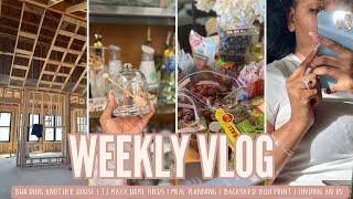 WEEKLY HOME VLOG: Building ANOTHER House | RV Shopping | TJ Maxx Finds | Backyard Blueprint + More!