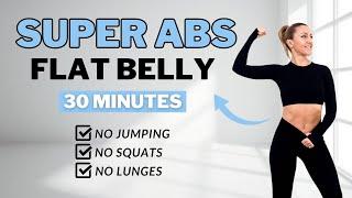 30 Min SMALL WAIST + ABSAll StandingLose Belly FatNo JumpingNo Repeat