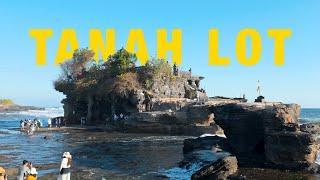 Bali's Temple in the Sea - Sunset in the Beautiful Tanah Lot [4K 60fps ASMR]