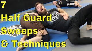 7 BJJ Half Guard Sweep Drills & Techniques