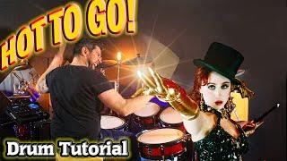 HOT TO GO! - Chappell Roan - DRUM TUTORIAL LESSON