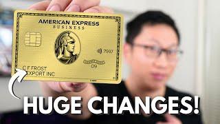 HUGE Changes to Amex Business Gold! Increased Annual Fee