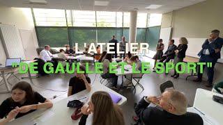 Présentation de la visite-atelier "De Gaulle et le sport"