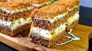 FAST AND EASY! Easy cake in minutes! You will make it every day.