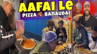 Cafe Maa Gayra Pizza Banayra Khaiyo  Crazy Team Ko Reaction 