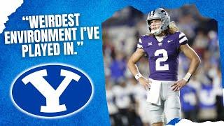 Kansas St. QB Avery Johnson Says "BYU Is The Weirdest Environment I've Played In" After Blowout Loss