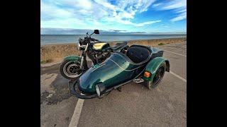 RIDE OUT ON TRIUMPH 900 SIDECAR